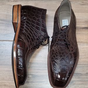 Chukka boots, made with genuine American alligator